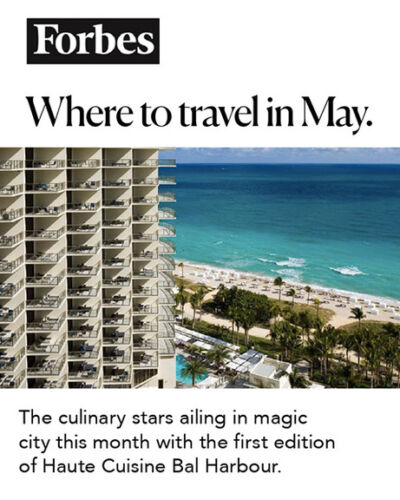 Forbes Magazine Cover Bal Harbour Hotel Beach View