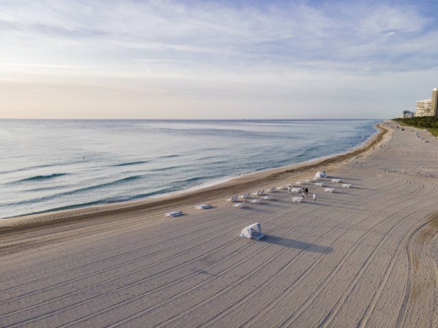 Chairs by the ocean