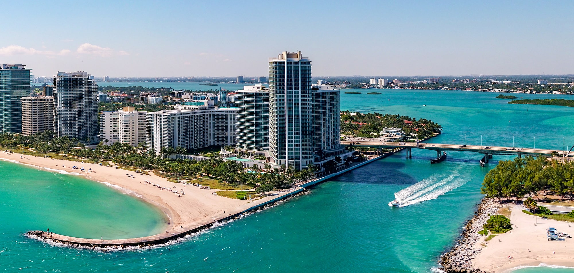 Aerial view of Ritz-Carlton