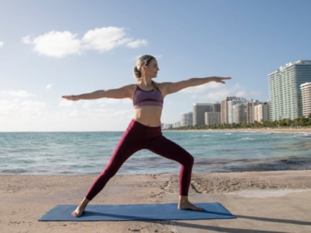 Yoga on the Beach