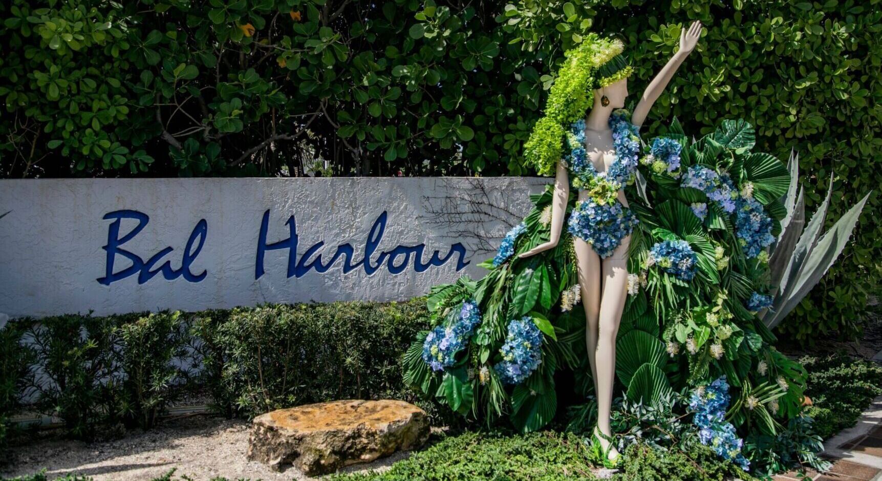 Fleurs de Villes 2021 Bal Harbour Sign