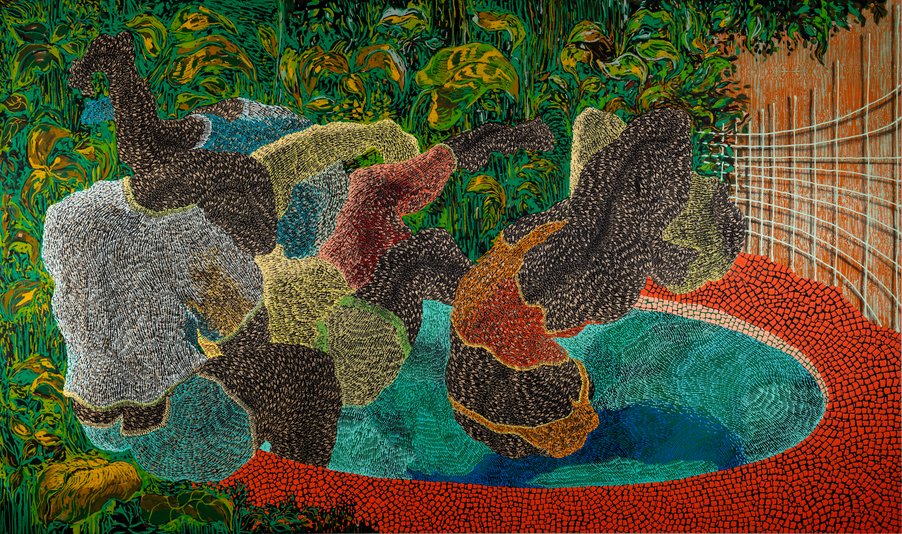Artwork from Didier William: Nou Kite Tout Sa Dèyè exhibit